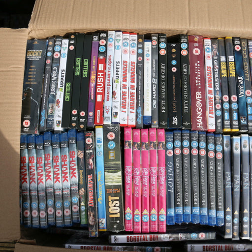 Wholesale DVD Joblot New Sealed Large Mixed Bundle Approx 150+ RefID#17 - Attic Discovery Shop