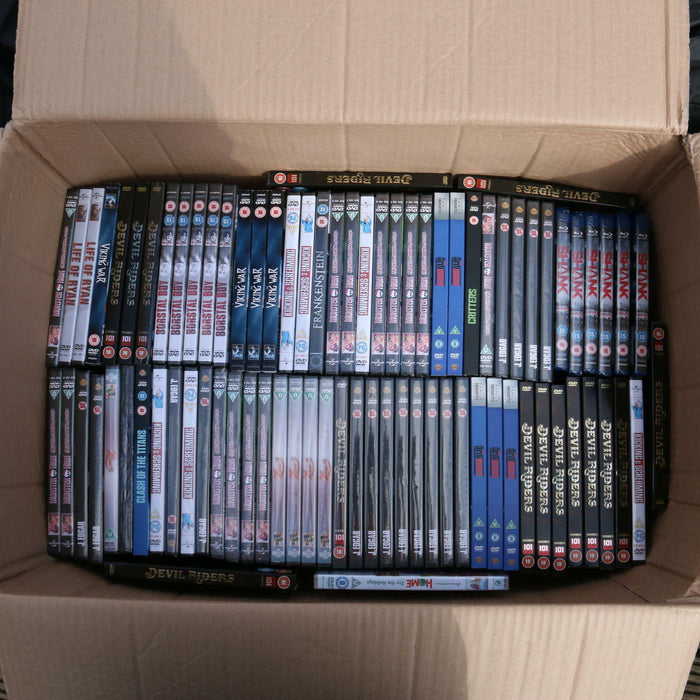 Wholesale DVD Joblot New Sealed Large Mixed Bundle Approx 150+ RefID#18 - Attic Discovery Shop