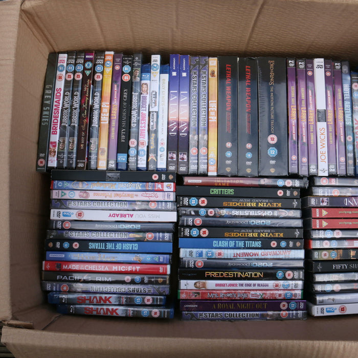 Wholesale DVD Joblot New Sealed Large Mixed Bundle Approx 150+ RefID#17 - Attic Discovery Shop