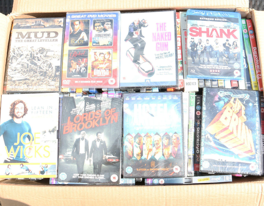 Wholesale DVD Joblot New Sealed Large Mixed Bundle Approx 150+ RefID#11 - Attic Discovery Shop