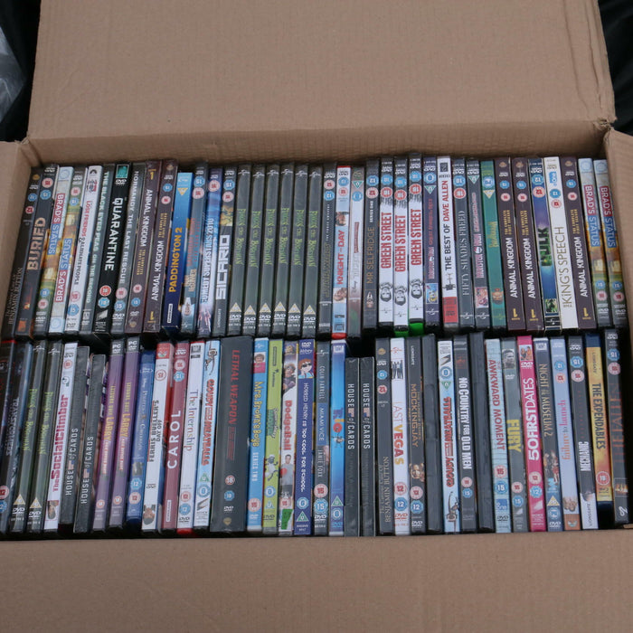 Wholesale DVD Joblot New Sealed Large Mixed Bundle Approx 150+ RefID#21 - Attic Discovery Shop