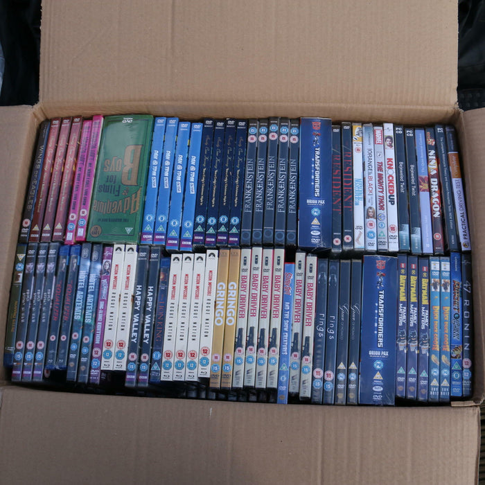 Wholesale DVD Joblot New Sealed Large Mixed Bundle Approx 150+ RefID#19 - Attic Discovery Shop