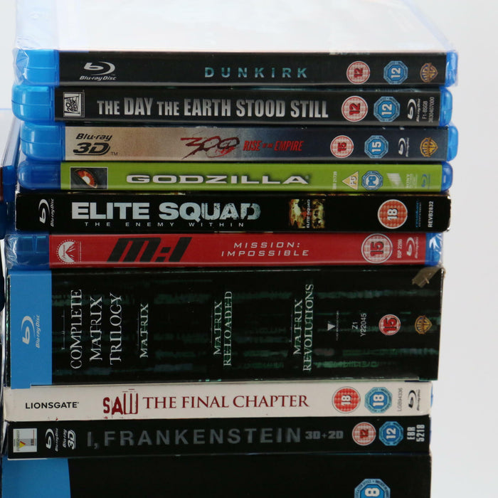 x80 Large Blu-ray Bundle Joblot Mixed Collection Some Sealed Movies Films 3D etc - Attic Discovery Shop