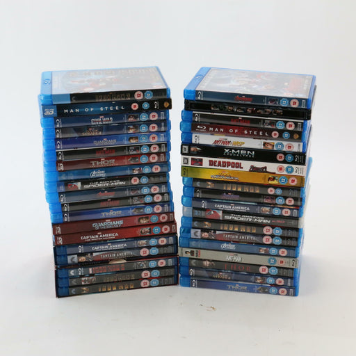 x38 Films - Large MARVEL Blu-ray Bundle Joblot inc 3D, Box Sets Iron Man Thor .. - Good - Attic Discovery Shop