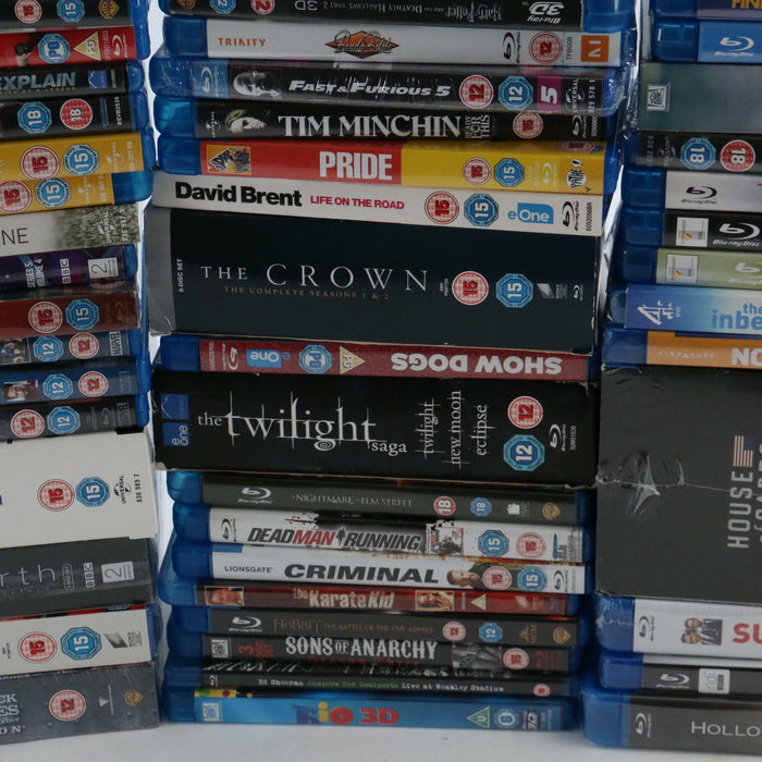 x80 Large Blu-ray Bundle Joblot Mixed Collection Some Sealed Movies Films 3D - Attic Discovery Shop