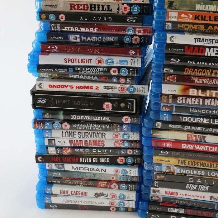 x97 Large Blu-ray Bundle Joblot Mixed Collection Some Sealed Movies Films 3D - Attic Discovery Shop