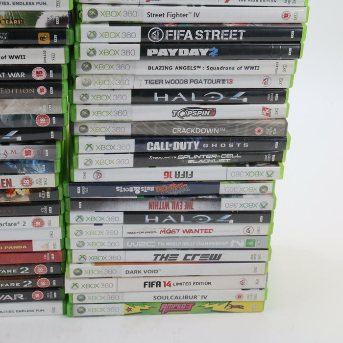 x83 Xbox 360 Games Large Bundle Joblot Mixed Various Wholesale Inc Steelbooks - Good - Attic Discovery Shop