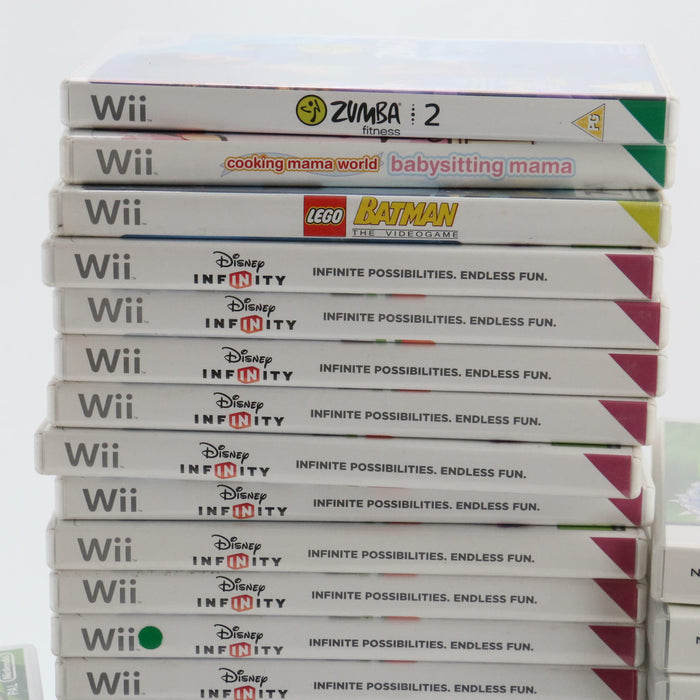 x68+ Nintendo Wii Games Large Bundle Joblot Mixed Various Wholesale Inc DS Games - Good - Attic Discovery Shop