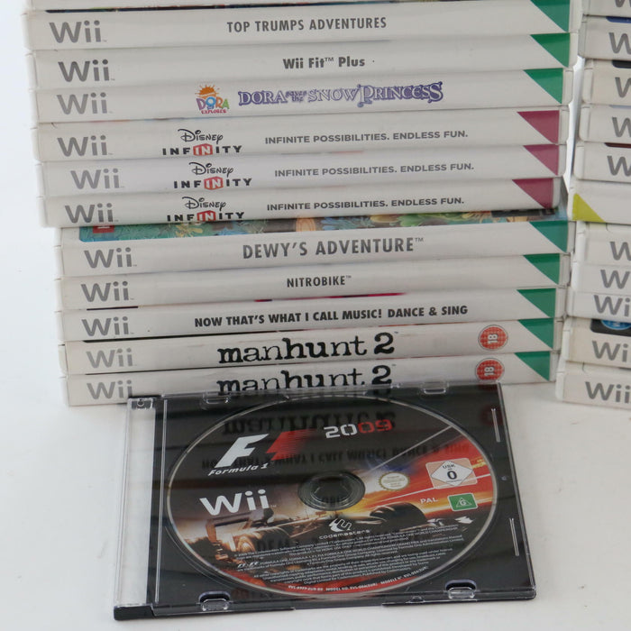 x68+ Nintendo Wii Games Large Bundle Joblot Mixed Various Wholesale Inc DS Games - Good - Attic Discovery Shop