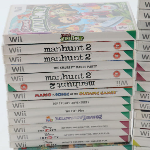 x68+ Nintendo Wii Games Large Bundle Joblot Mixed Various Wholesale Inc DS Games - Good - Attic Discovery Shop