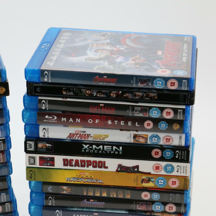 x38 Films - Large MARVEL Blu-ray Bundle Joblot inc 3D, Box Sets Iron Man Thor .. - Good - Attic Discovery Shop