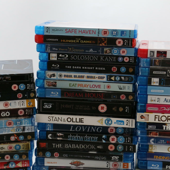 x80 Large Blu-ray Bundle Joblot Mixed Collection Some Sealed Movies Films 3D - Attic Discovery Shop