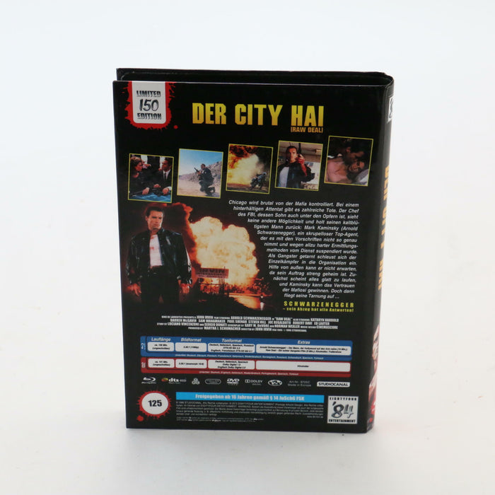 RAW DEAL Der City Hai Large Hardbox Hartbox Blu-ray Rare OOP Limited Edition 150 - Very Good - Attic Discovery Shop