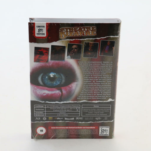The Theatre Bizarre Large Hardbox Blu-ray Rare OOP Limited Edition 84 - Sealed - Very Good - Attic Discovery Shop