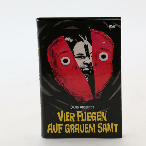Vier Fliegen auf Grauem Samt Four Flies on Grey Velvet Large Hardbox DVD Rare - Very Good - Attic Discovery Shop