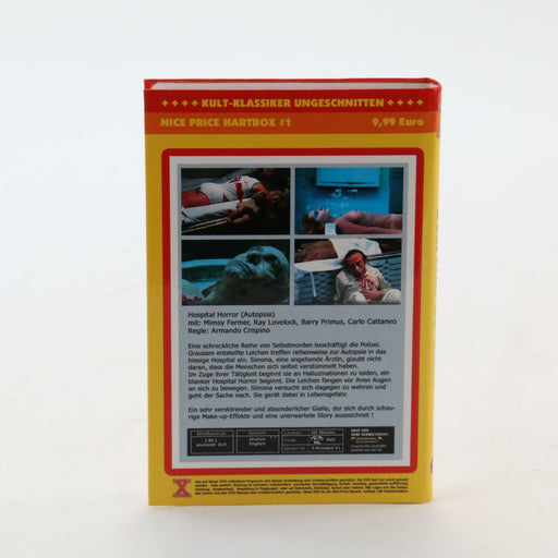 Hospital Horror Large Hardbox / Hartbox DVD Rare OOP (Big Box) [Region 2] - Very Good - Attic Discovery Shop