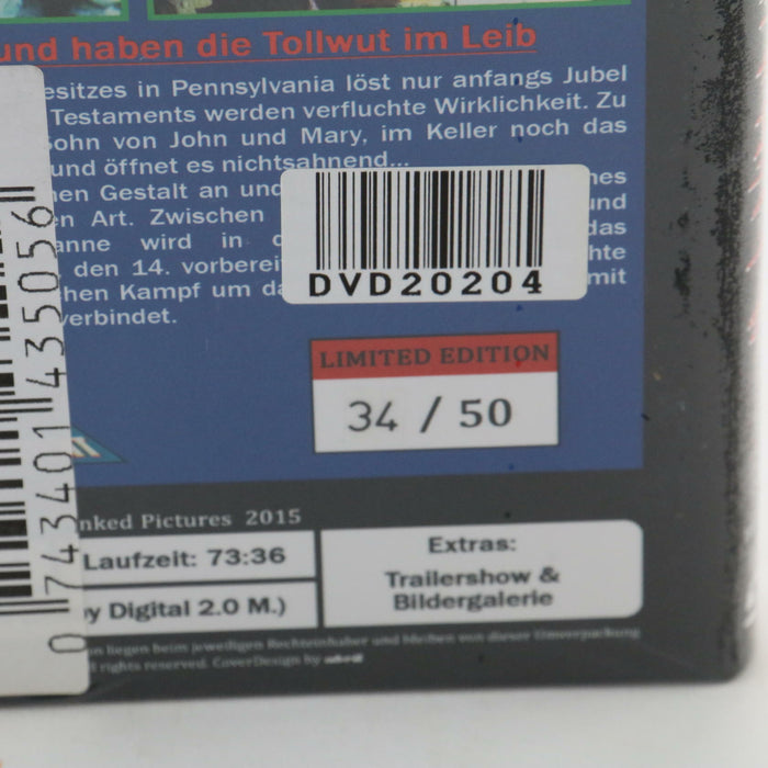 Saturday the 14th Samstag Der 14 Large Hardbox Hartbox DVD RARE Limited to 50 - Like New - Attic Discovery Shop