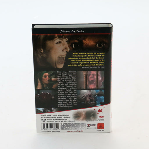 Watch Me When I Kill Stimme Des Todes Large Hardbox / Hartbox DVD Rare OOP - Very Good - Attic Discovery Shop