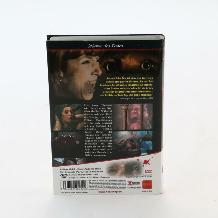 Watch Me When I Kill Stimme Des Todes Large Hardbox / Hartbox DVD Rare OOP - Very Good - Attic Discovery Shop