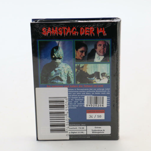 Saturday the 14th Samstag Der 14 Large Hardbox Hartbox DVD RARE Limited to 50 - Like New - Attic Discovery Shop