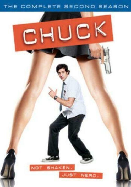 Chuck - The Complete Second Season 2 / 2nd Series [DVD] [Region 2] - New Sealed - Like New - Attic Discovery Shop