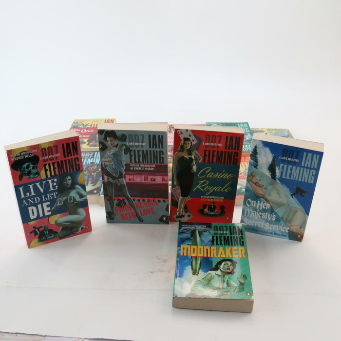 Ian Fleming The Penguin Complete Centenary Collection James Bond Novels Book Set - Good - Attic Discovery Shop