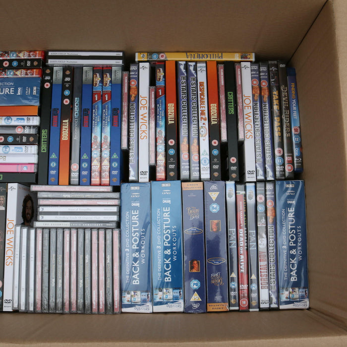 Wholesale DVD Joblot New Sealed Large Mixed Bundle Approx. 150+ RefID#51 - Attic Discovery Shop