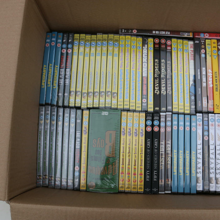 Wholesale DVD Joblot New Sealed Large Mixed Bundle Approx. 150+ RefID#53 - Attic Discovery Shop