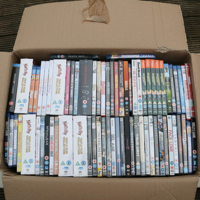 Wholesale DVD Joblot New Sealed Large Mixed Bundle Approx. 150+ RefID#52 - Attic Discovery Shop