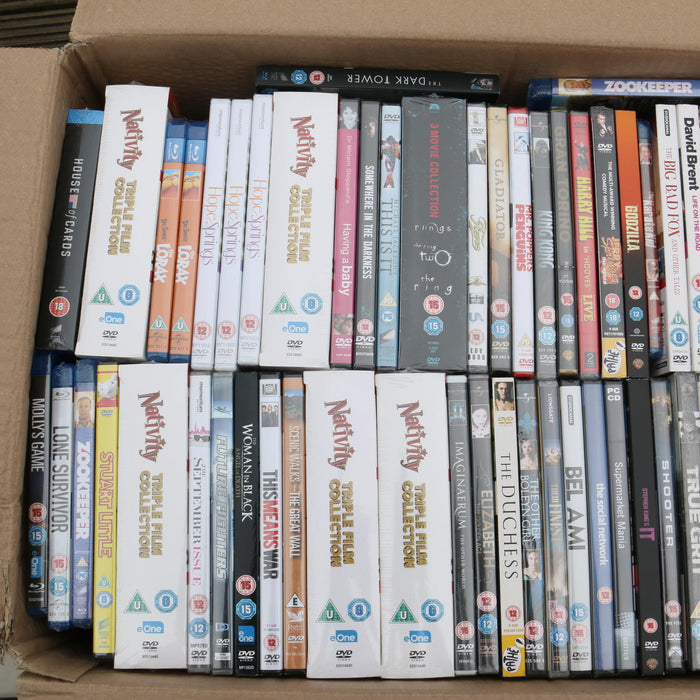 Wholesale DVD Joblot New Sealed Large Mixed Bundle Approx. 150+ RefID#52 - Attic Discovery Shop