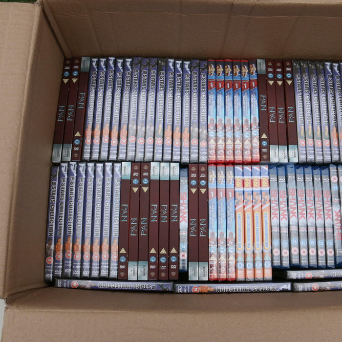 Wholesale DVD Joblot New Sealed Large Mixed Bundle Approx. 150+ RefID#54 - Attic Discovery Shop