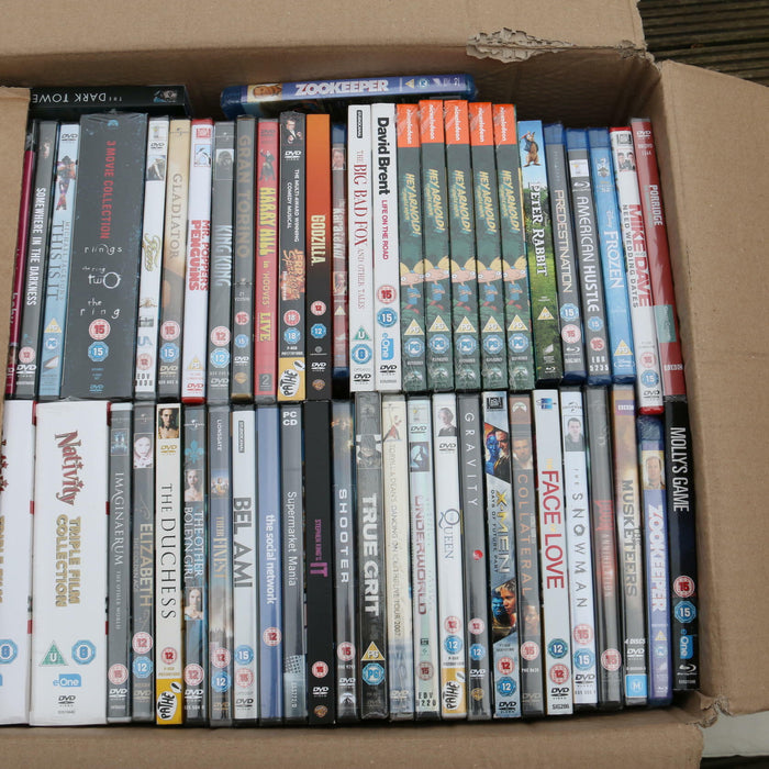 Wholesale DVD Joblot New Sealed Large Mixed Bundle Approx. 150+ RefID#52 - Attic Discovery Shop