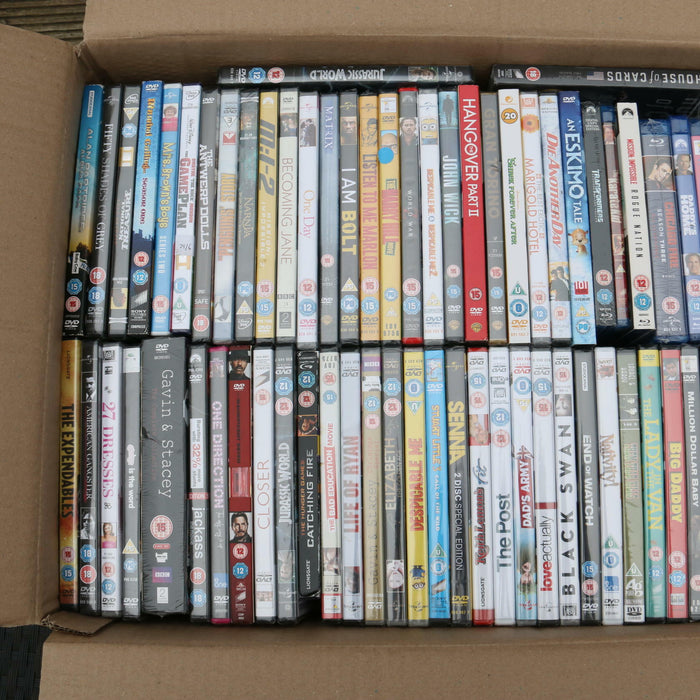 Wholesale DVD Joblot New Sealed Large Mixed Bundle Approx. 150+ RefID#55 - Attic Discovery Shop