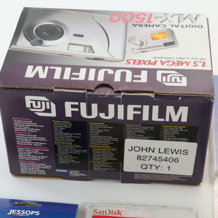 Fujifilm MX1500 1.5MP Digital Camera Rare (STILL NEW CONTENTS) Boxed & Complete - Like New - Attic Discovery Shop