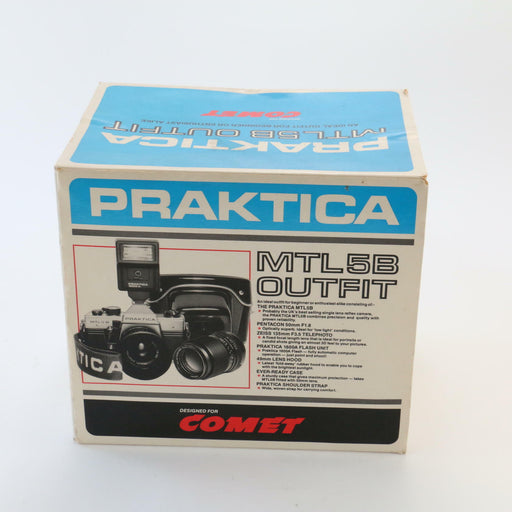 Praktica MTL 5B Rare Lot (STILL NEAR MINT & Boxed) +x2 Lens, Instructions Bundle - Very Good - Attic Discovery Shop