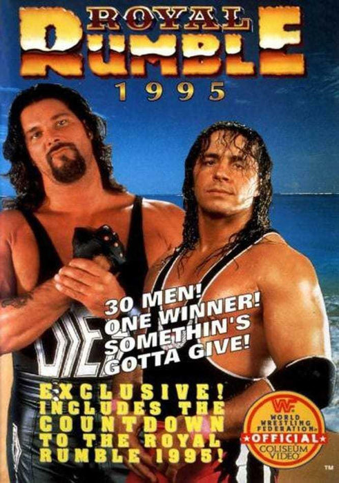 Wrestling / WWF - Royal Rumble 1995 [VHS Video] Rare Silver Vision - Acceptable - Attic Discovery Shop