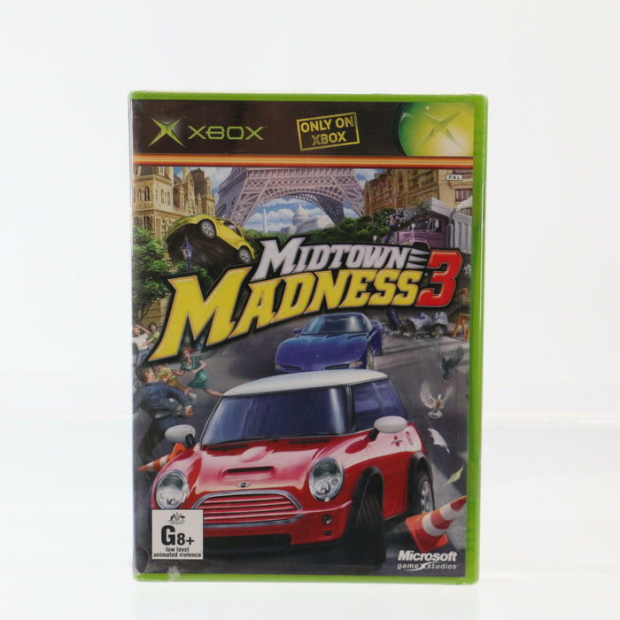 Midtown Madness 3 Rare AU Singapore PAL Factory Sealed [Original Xbox Game] - Attic Discovery Shop