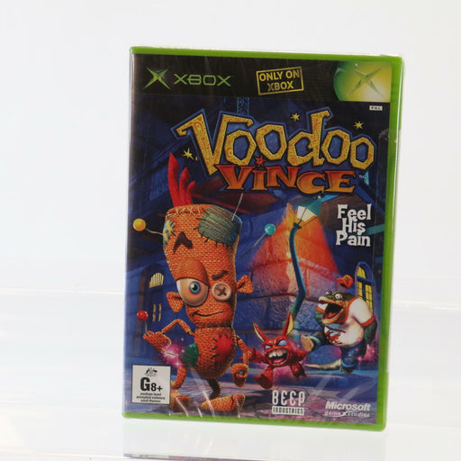 Voodoo Vince Rare AU Singapore PAL Factory Sealed [Original Xbox Game] - Attic Discovery Shop