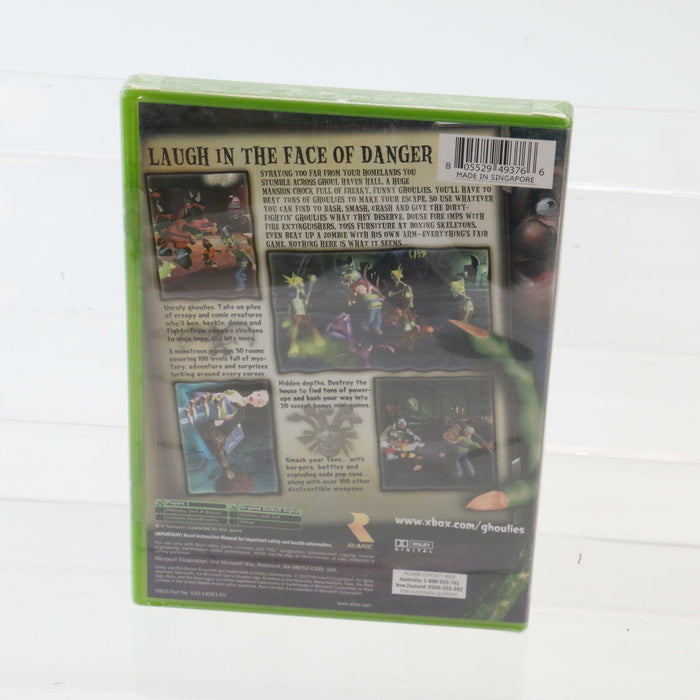 Grabbed by the Ghoulies Rare AU Singapore PAL Factory Sealed Original Xbox Game - Attic Discovery Shop