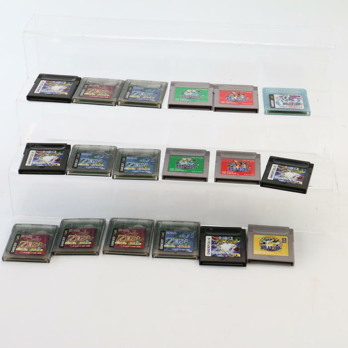 x18 Rare Pokemon Zelda Wholesale Lot Official Japanese Japan Gameboy Color Games - Very Good - Attic Discovery Shop