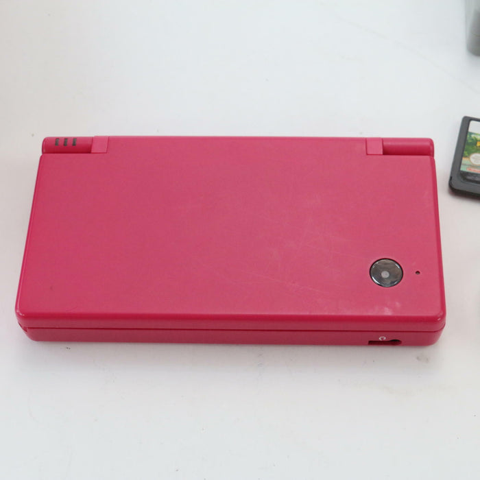 Nintendo DSi Pink Handheld Game System / Console Near Mint with Carry Case - Very Good - Attic Discovery Shop