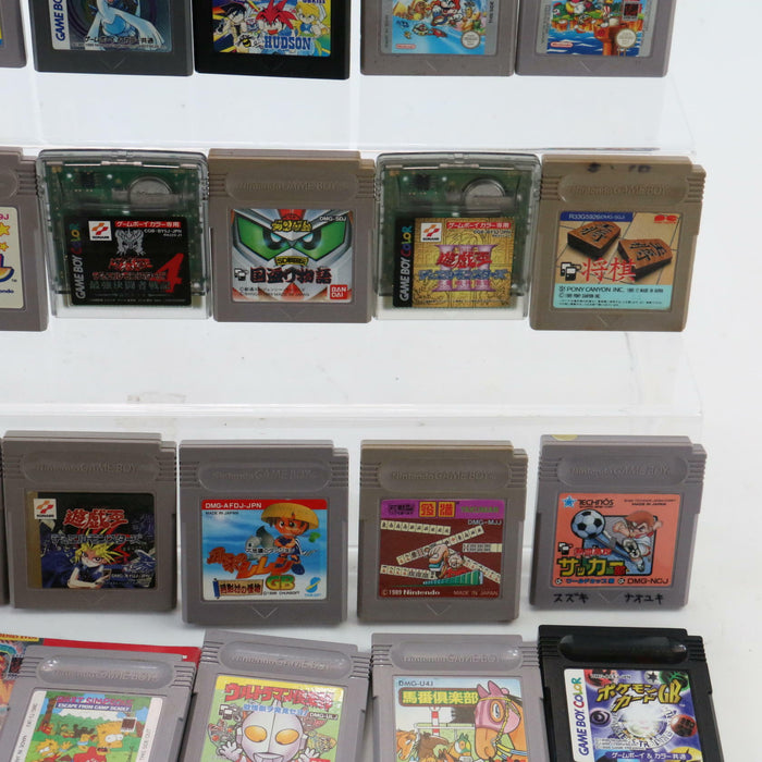 x32 Rare Lot Official Japanese & English Japan Gameboy Color Games, GBA Bundle - Good - Attic Discovery Shop