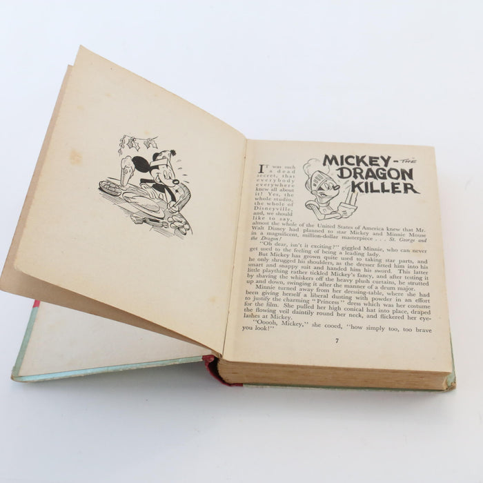 Walt Disney Rare Vintage Mickey Mouse Annual From 1943 - Dean Hardback Book - Good - Attic Discovery Shop