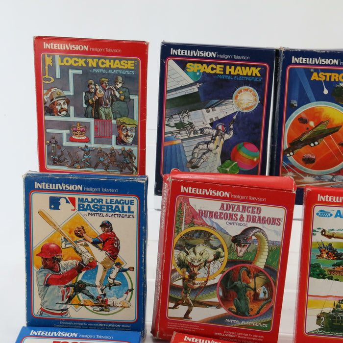 x13 Large Lot Of Official Vintage Intellevision Video Games All Boxed Some Rare - Good - Attic Discovery Shop