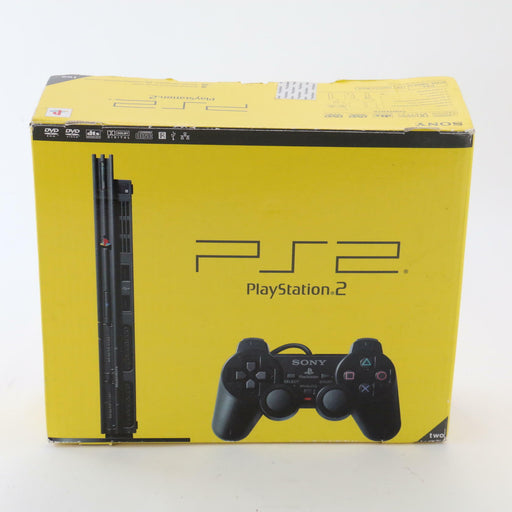 Sony PlayStation 2 PS2 Slim Console Boxed SCPH-70003 Black (RARE Condition) VGC - Very Good - Attic Discovery Shop