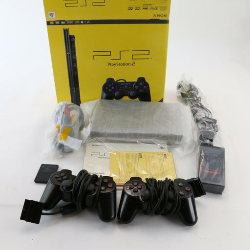 Sony PlayStation 2 PS2 Slim Console Boxed SCPH-70003 Black (RARE Condition) VGC - Very Good - Attic Discovery Shop