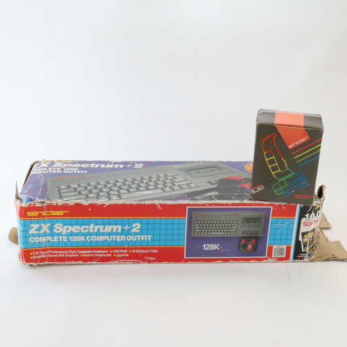 Vintage Sinclair ZX Spectrum Complete 128K Computer Rare Dixons Exclusive Boxed - Good - Attic Discovery Shop