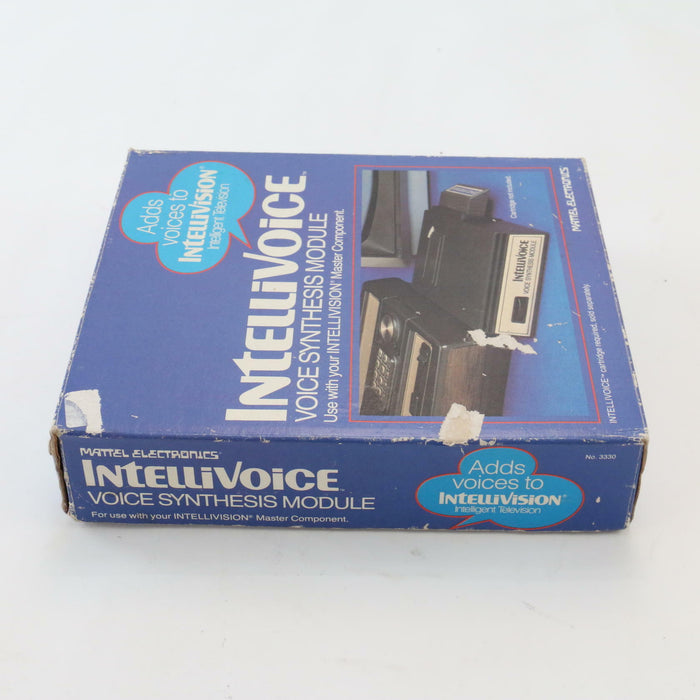 INTELLIVOICE Rare Voice Synthesis Module Mattel Intellivision Boxed - Very Good - Attic Discovery Shop