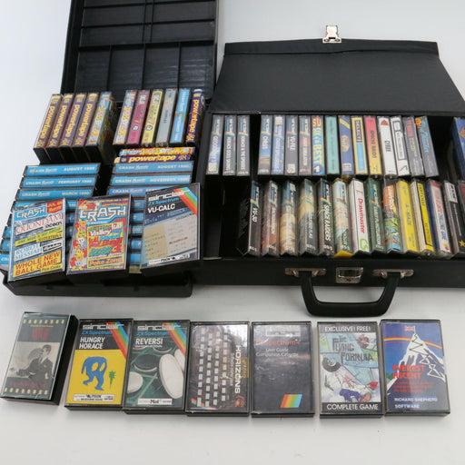 2 Boxes Full of Sinclair ZX Spectrum Games (71 in total) Joblot Bundle - Good - Attic Discovery Shop