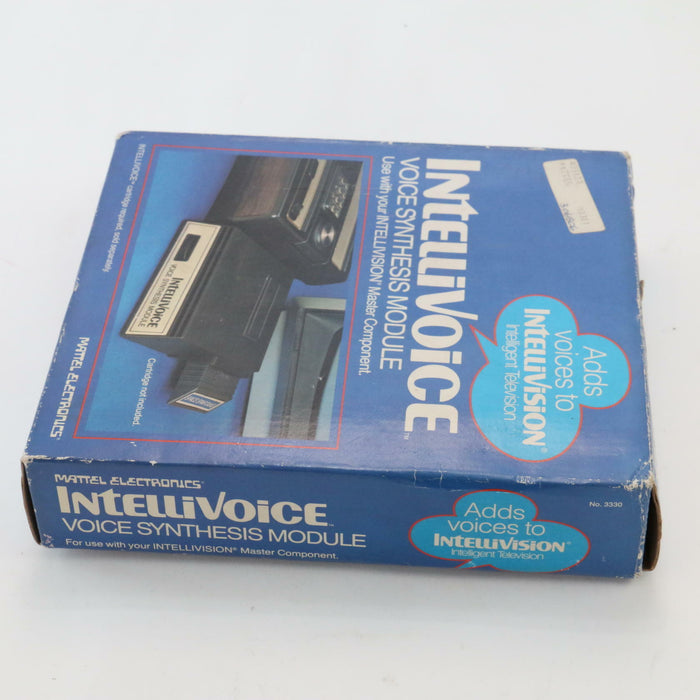 INTELLIVOICE Voice Synthesis Module Mattel Intellivision Boxed (Rare Condition!) - Very Good - Attic Discovery Shop